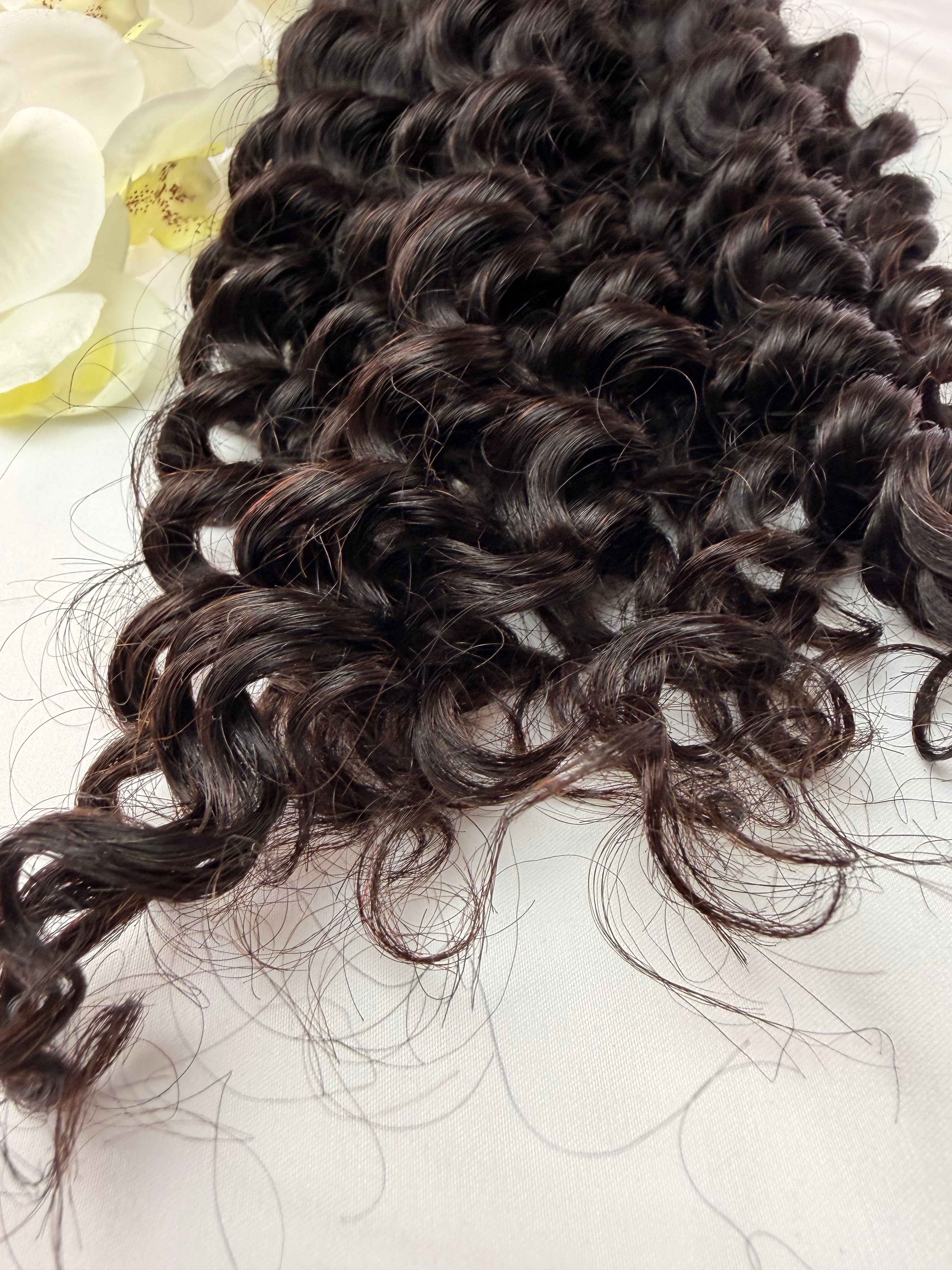 Miracle Knots Echthaar – Burmesisch Gelockt 300g