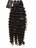 Cambodia Burmese Curly Echthaar – 20” | 300g 3 Bundles + 18” 5×5 HD Lace Closure