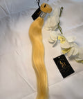 Unbehandeltes vietnamesisches Echthaar, unbehandelt, Single Donor, Blond 613, Naturglatt