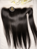 Haut wie 13x4 HD-Lace-Frontal Echthaar Glatt – 18 Zoll