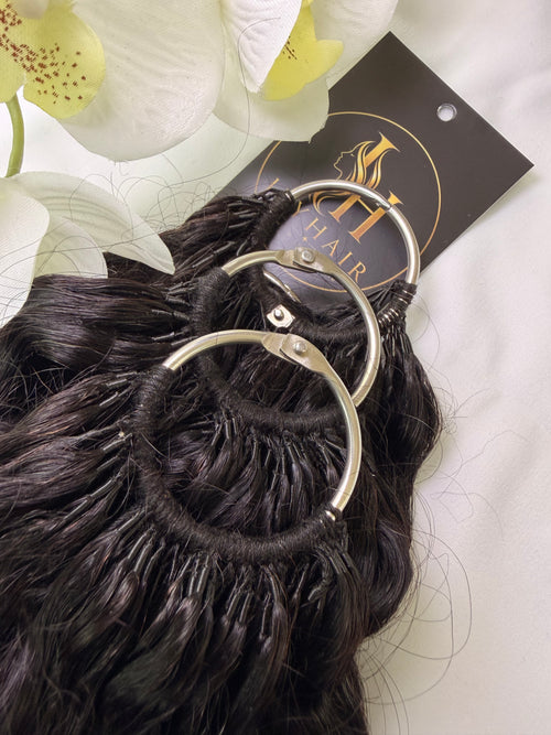 Deep Curly Miracle Knots Echthaar