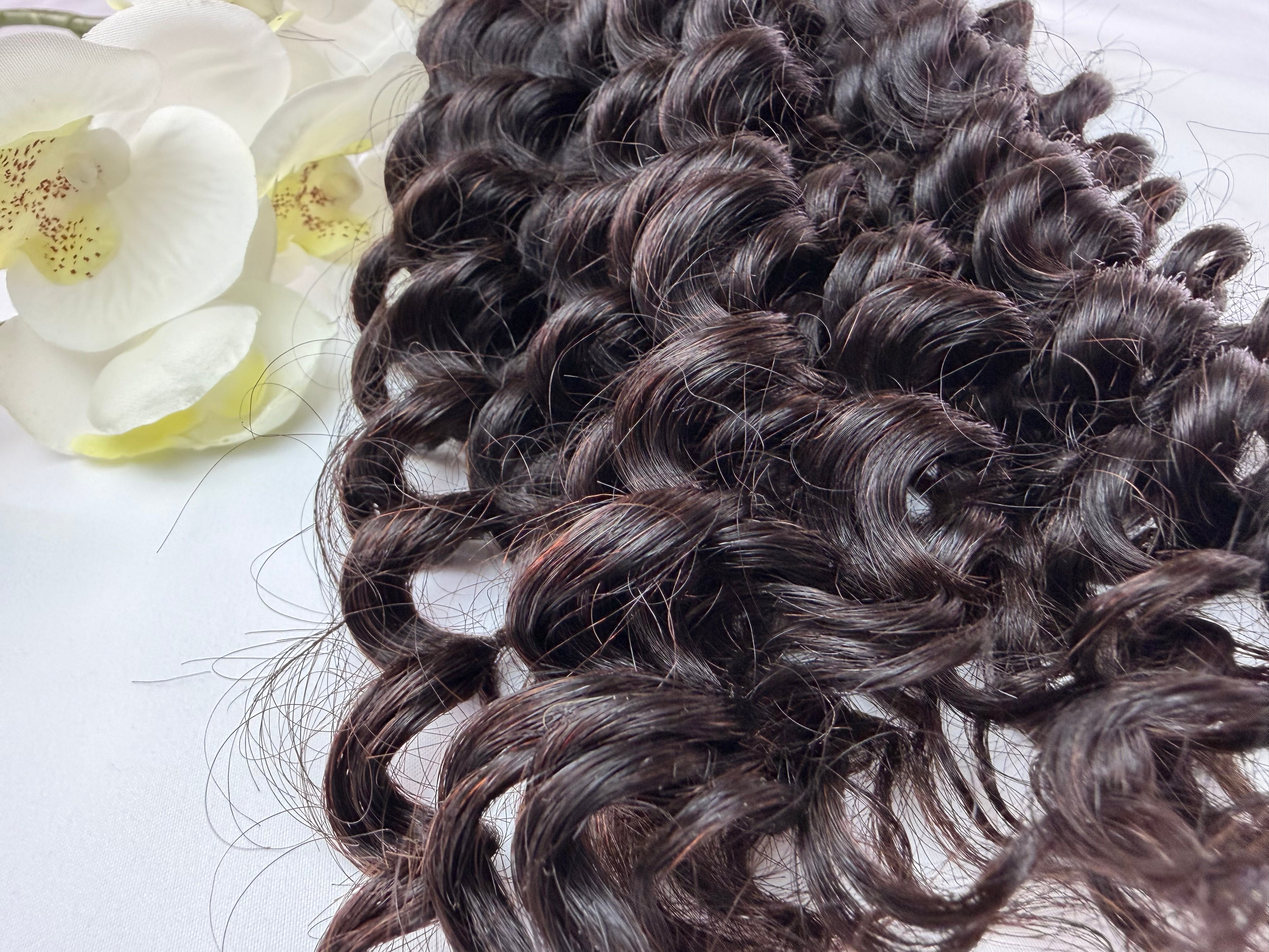 Deep Curly Miracle Knots Echthaar