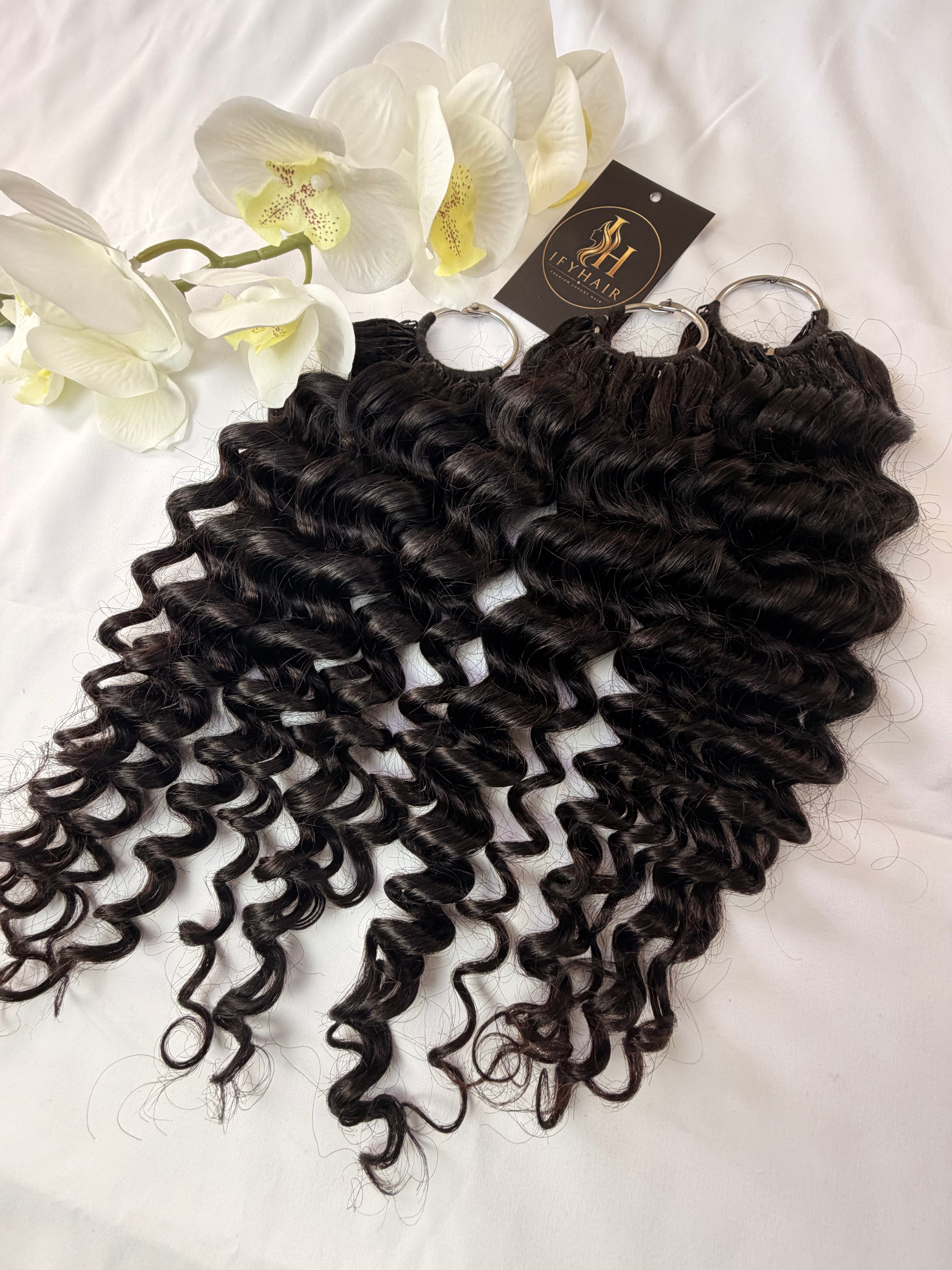Miracle Knots Echthaar – Burmesisch Gelockt 300g