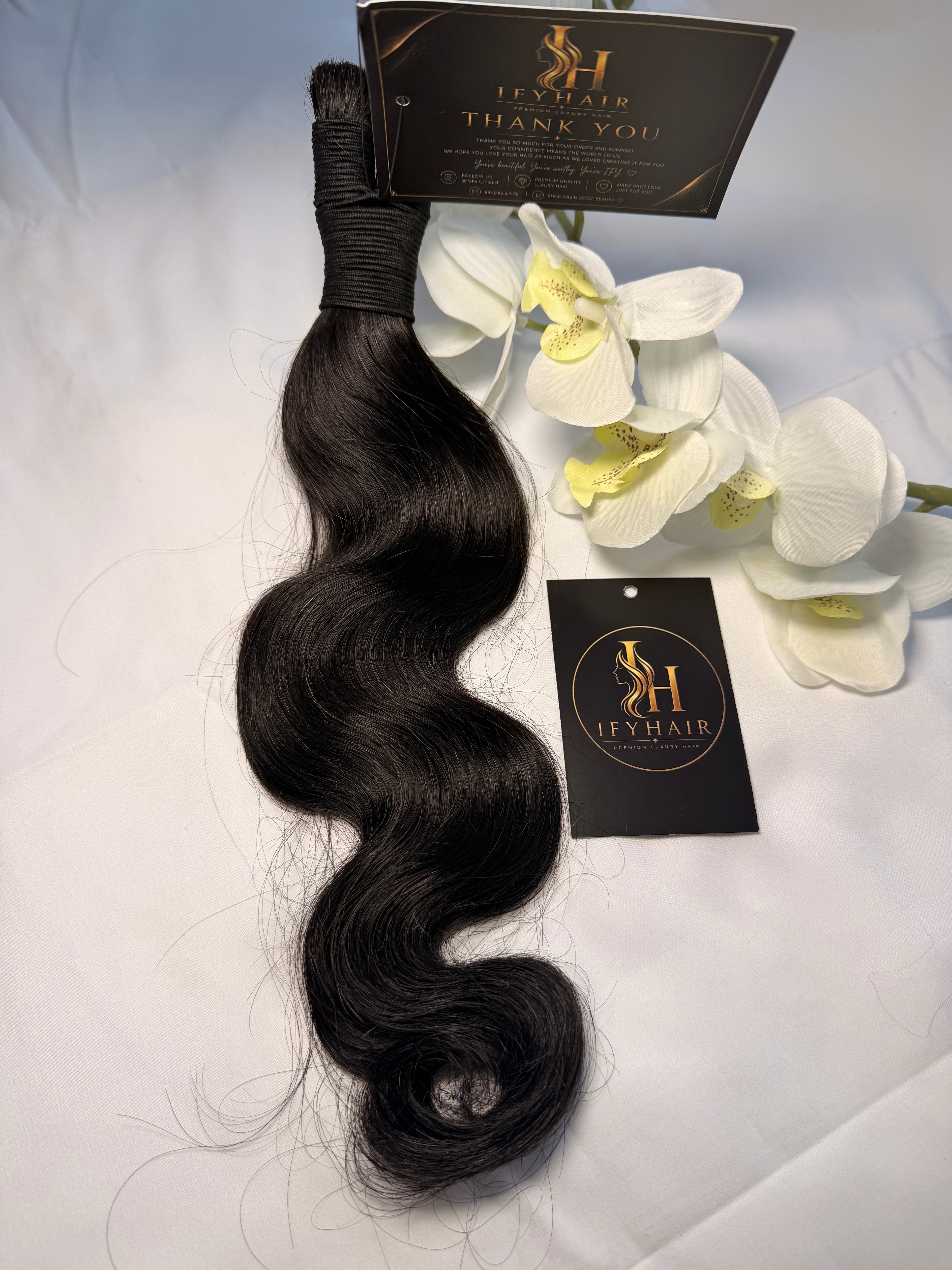 Raw Vietnamese Body Wave Bulk Hair for Boho Braids