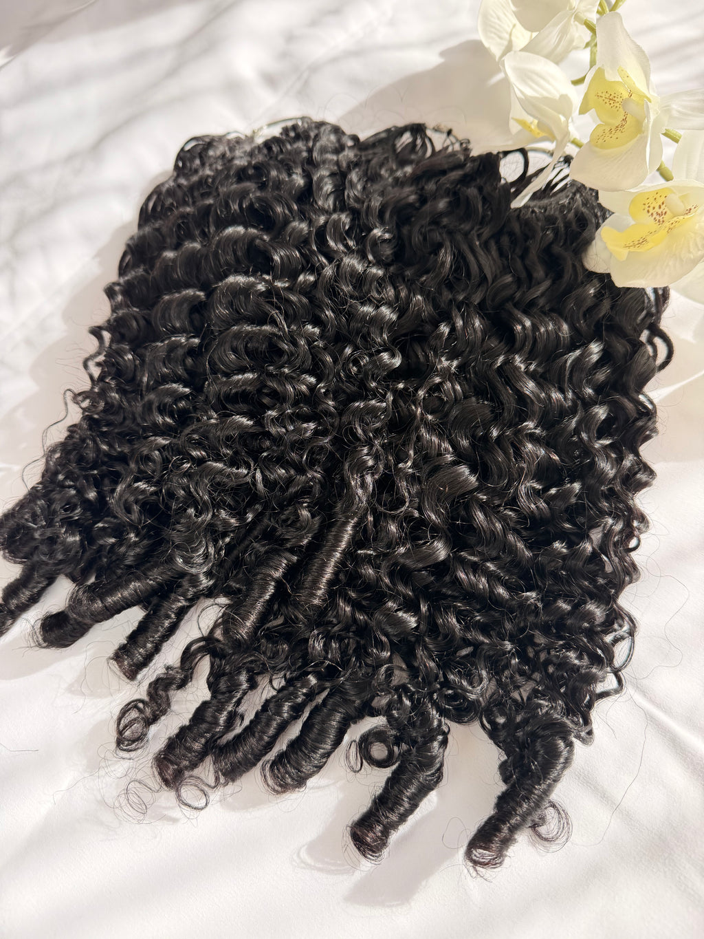 Miracle Knots Virgin Human Hair – Burmese Curly 300g