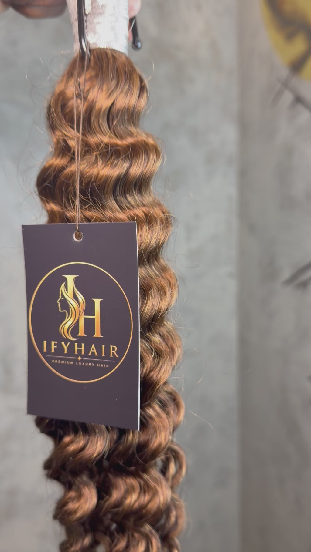 Premium unbehandeltes Haar für Boho-Zöpfe – 14–18 Zoll Deep Wave