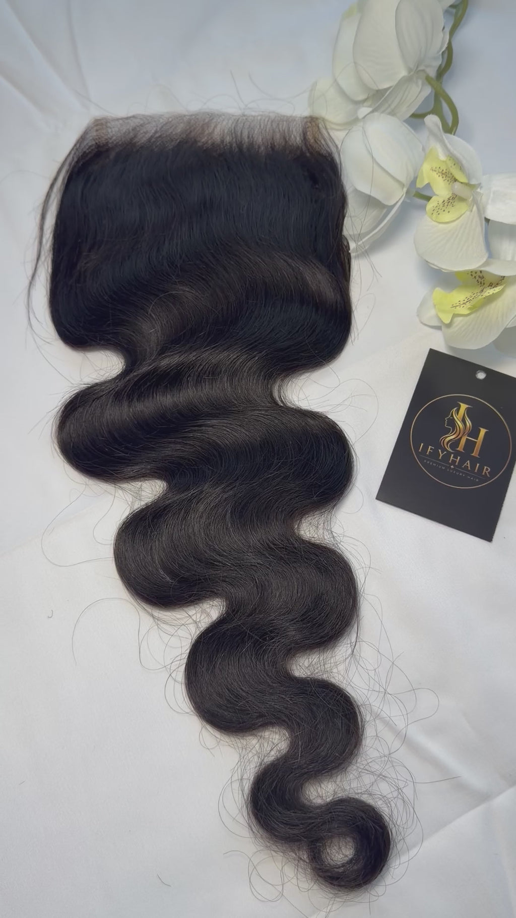 HD-Lace-Verschluss Body Wave 18 Zoll