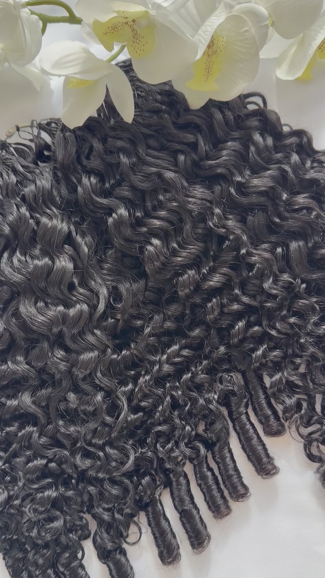 Miracle Knots Virgin Human Hair – Burmese Curly 300g